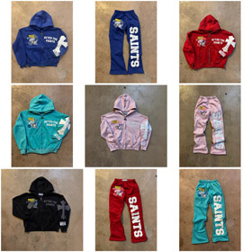 Chrome Hearts Temu Hooded Sweatshirt with Letter Print-5141  