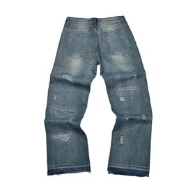 Gallery Dept Vintage washed distressed loose straight jeans-2455